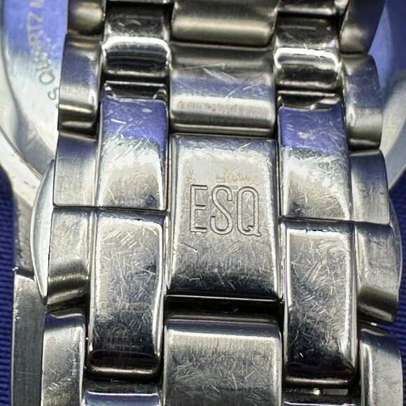ESQ by Movado Stainless Steel Swiss Quartz Analog Men’s Watch - Picture 8 of 13